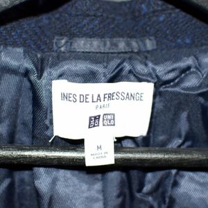 Ines de la Fressange IDLF x Uniqlo Tweed Blazer